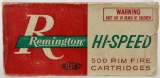 Collectors Box of 500 Rds Remington .22 LR Ammo