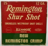 Collectors Box Of 25 Rds Remington Shur Shot 12 Ga