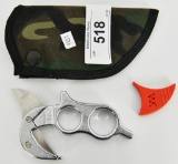 Wyoming Wk Skinning Knife & Camo Pouch