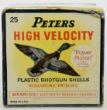 Collectors Box of 25 Rds Peters 20 Ga Shotshells