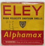 Collectors Box Of 25 Rds Eley Alphamax 12 Ga