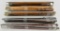 Lot of 5 Vintage Wood Cleaning Rods