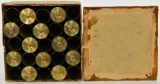 Collectors Box Of 25 Winchester Brass Shotshells