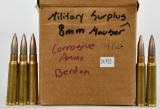 44 Rounds of Military Surplus 8mm Mauser Ammo