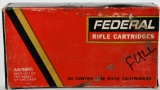 20 Rounds Of Federal .270 Win Ammunition