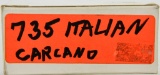 20 Rounds Of 735 Italian Carcano Ammunition