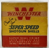 Collectors Box 25 Rds Winchester Super-Speed 12 Ga