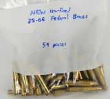 59 Count Of New Un-Fired Federal .25-06 Empty