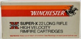 Collectors Box Of 500 Rds Winchester Super-X .22