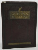 VTG The American Rifleman NRA Leatherbound Binder