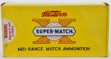 Collectors Box Of 50 Rds Western Super Match .38