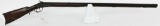 Antique Kentucky Half Stock Rifle .36 Caliber