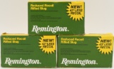 15 Rounds Remington Reduced Recoil 12 Ga Slugs