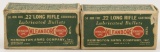 2 Collectors Boxes Of Remington .22 LR Ammunition