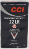 500 Rounds CCI Standard Velocity 22 LR Ammo