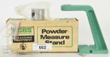 RCBS Powder Measure Stand with box