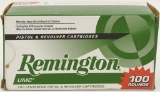 100 Rounds of Remington UMC 9mm Luger Ammo