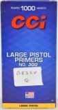 CCI Large Pistol Primers #300 NIB