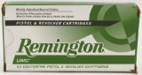 50 Rounds of Remington UMC 9mm Luger Ammo