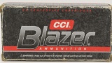 50 Rounds Of CCI Blazer 9mm Largo Ammunition