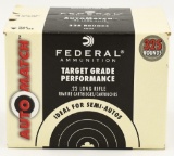 325 Rounds of Federal .22 LR Auto Match Ammunition