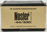 NOSLER 44/300 Bullets (tips) .429 Hollow Point
