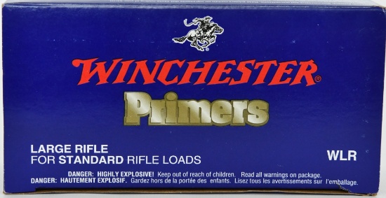 900 Count of Winchester Large Rifle Primers #8
