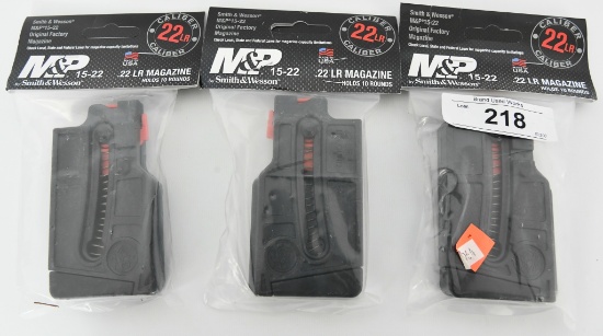 (3)NIP Smith&Wesson M&P 15-22 .22 LR 10 rd Mags