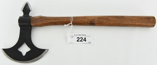 15 1/4" Tomahawk Black Axe Head Hardwood Handle