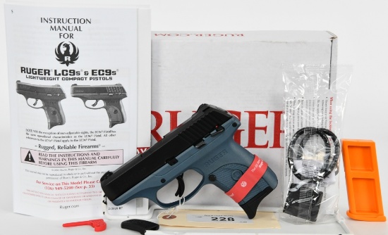 Brand New Ruger LC9s Blue Titanium 9mm
