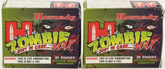 40 Rounds Of Hornady Zombie .45 ACP Ammunition