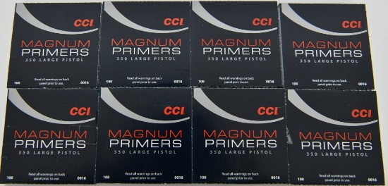 800 Count Of CCI Magnum 350 Large Pistol Primers