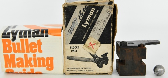 Lyman .58 Caliber Single Cavity Mold Block