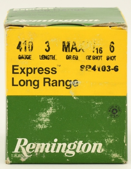 25 Rounds Of Remington Express .410 Ga Magnum