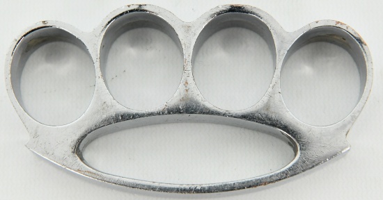 Nickel Plated Brass Knuckles