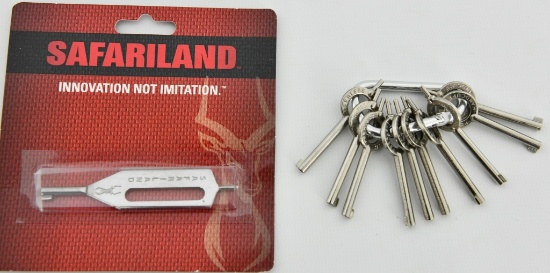 Hand Cuff Key Lot-10 Peerless Keys & Safariland