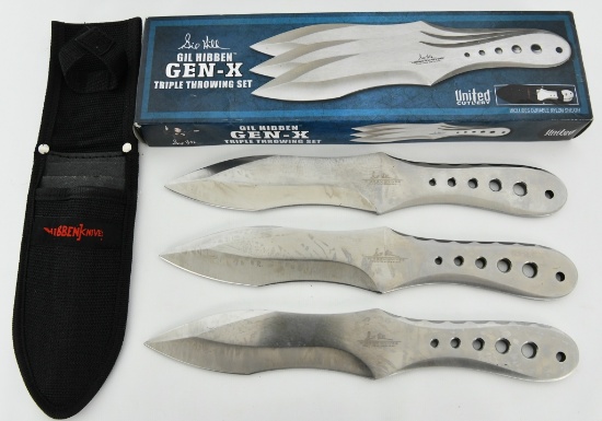 United Cutlery Gil Hibben Gen-X Pro Knife Set XL