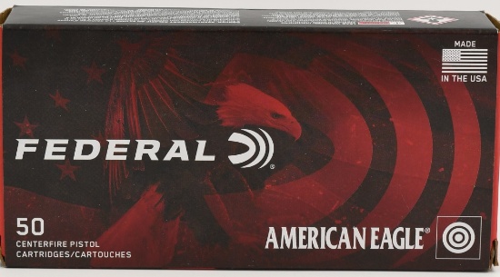 50 Rounds Federal American Eagle .380 ACP Ammo