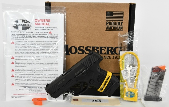Brand New Mossberg MC1 9MM Cross-Bolt Safety