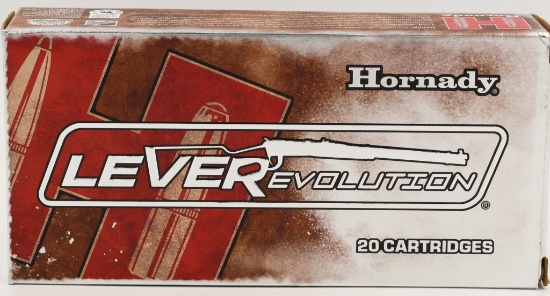 20 Rounds Hornady LEVERevolution .450 Marlin