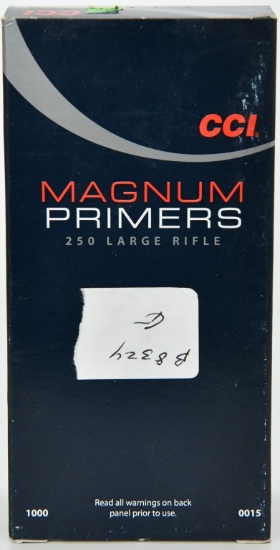 1000 Count CCI Large Rifle Magnum Primers #250