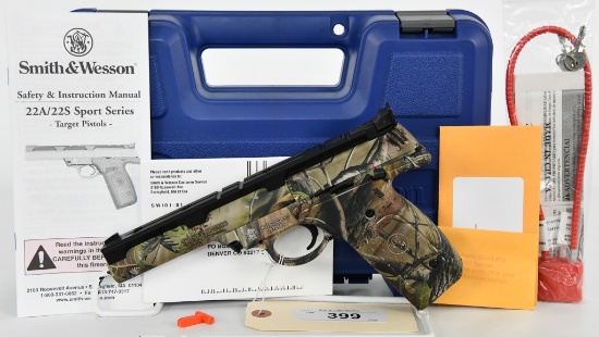 Smith & Wesson M&P22A Realtree APG Camo