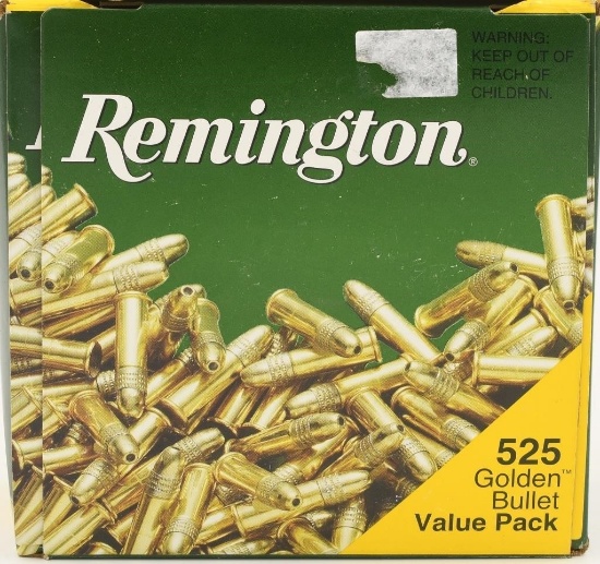 525 Rounds Of Remington .22 LR Golden Bullet Ammo