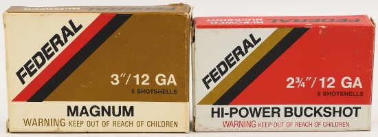 10 Rounds Of Federal 12 Ga Magnum Shotshells
