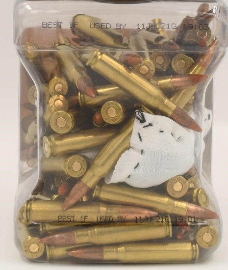 100 Rounds Of Lake City .308 Tracer Ammunition
