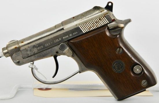 Beretta Model 21A Bobcat Semi Auto Pistol .22 LR