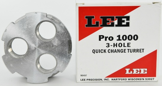 NIB Lee Extra Three Hole Quick Turret Pro 1000