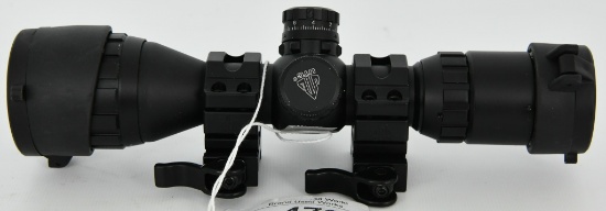 UTG 3-9X32 1" BugBuster Scope, AO, RGB Mil-dot,