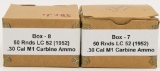 100 Rounds Lake City M1 .30 Carbine Ammunition,