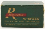 Collectors Box Of Remington .22 Hornet Ammunition